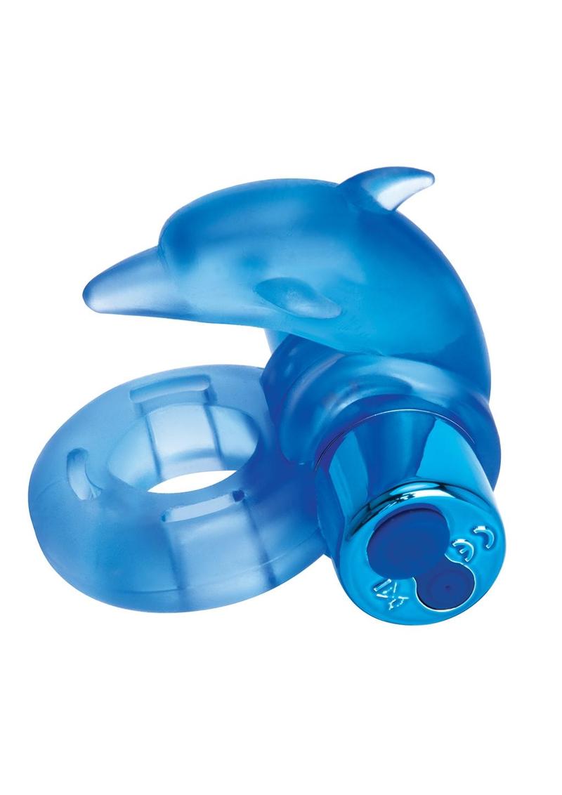 BODYWAND DANCING DOLPHIN RING BLUE