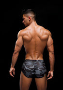 ENVY CAMO TRUNKS & DOG TAG BLACK M/L