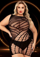 LAPDANCE CUT OUT MINI DRESS BLACK P/S