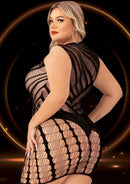 LAPDANCE CUT OUT MINI DRESS BLACK P/S