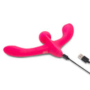 TOGETHER VIBES DOUBLE TAP STRAPLESS STRAP ON PINK