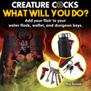 CREATURE C*CKS FIRE DRAGON KEYCHIAN