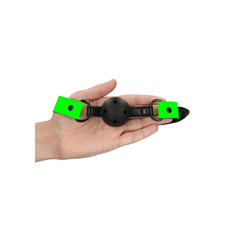 GLOW IN THE DARK BREATHABLE BALL GAG