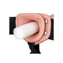 REALROCK 8" HOLLOW STRAP ON WHITE