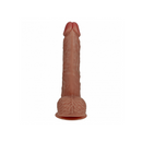 REALROCK 7" VIBRATING DILDO TAN
