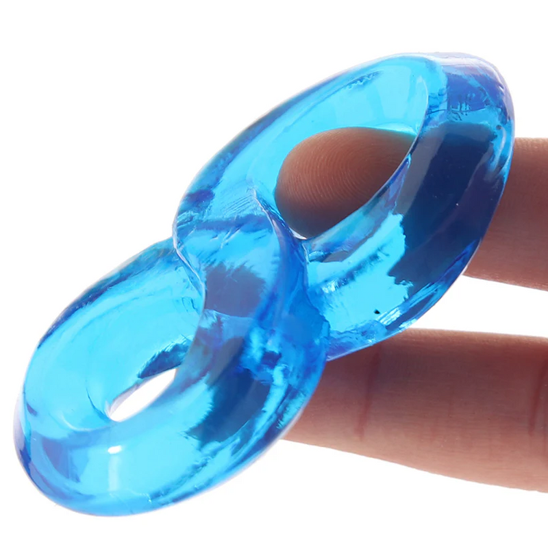 BLUE LINE 2 CT DUO COCK & BALL RING