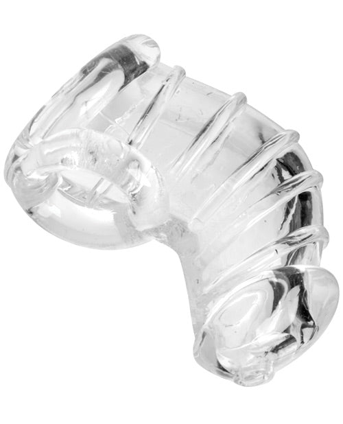 MASTER SERIES DETAINED SOFT BODY CHASTITY CAGE