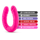RUSE SLIM DOUBLE ENDED DILDO 18" PINK