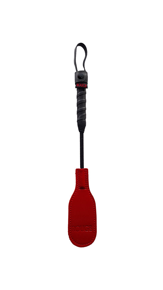 MINI LEATHER OVAL PADDLE RED