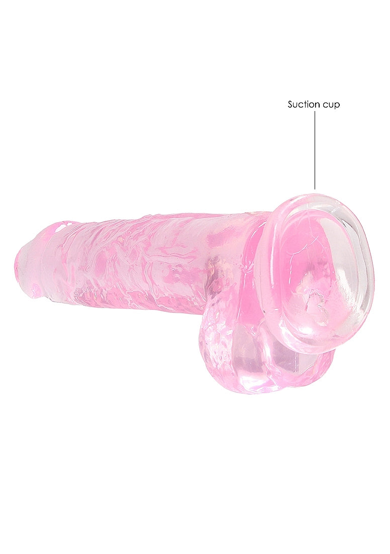 REALROCK 8" DILDO PINK