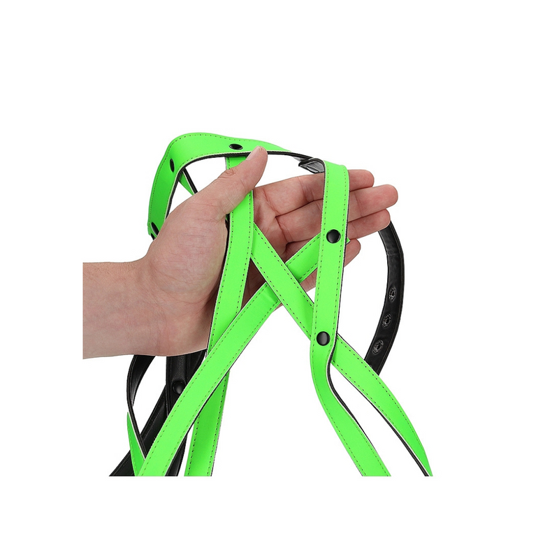 OUCH! GLOW IN THE DARK BRA HARNESS L/XL