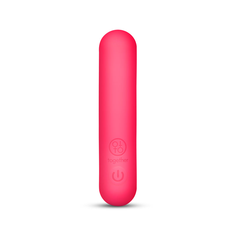 TOGETHER TEASER 4" BULLET VIBE PINK