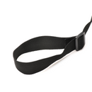 Close-up of an adjustable nylon loop on the black lovers strap