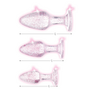 BOOTY SPARKS GLITTER ANAL PLUGS PINK