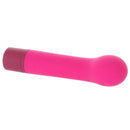 Pink Paradise G lying on its side, showing the curved tip