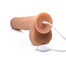 STRAP U REAL THRUSTING & VIBRATING DILDO WITH REMOTE