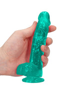 REALROCK 6" DILDO TURQUOISE