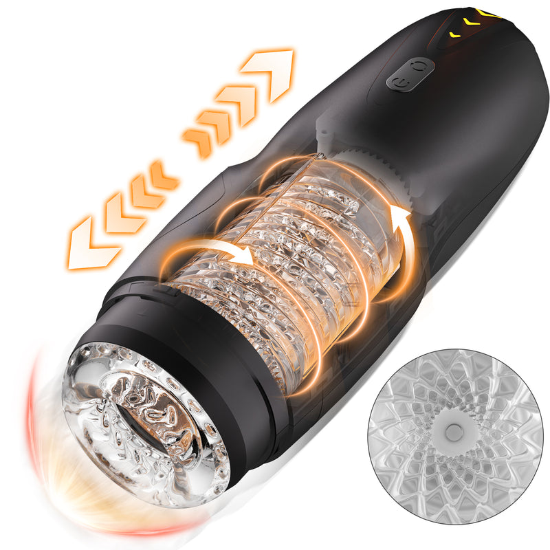 CYBERSKIN THE GALAXYVOY ROTATING & THRUSTING STROKER