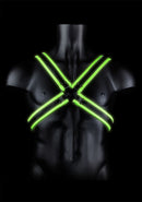 GLOW IN THE DARK CROSS HARNESS L/XL