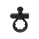 FORTO POINTER VIBRATING C*CK RING BLACK