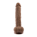GENDER X TRUE FEEL 10" POSEABLE DILDO DARK