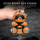 MASTER SERIES ROPE TEDDY KEYCHAIN