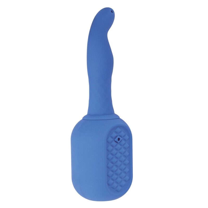 VIBRATING ANAL DOUCHE BLUE