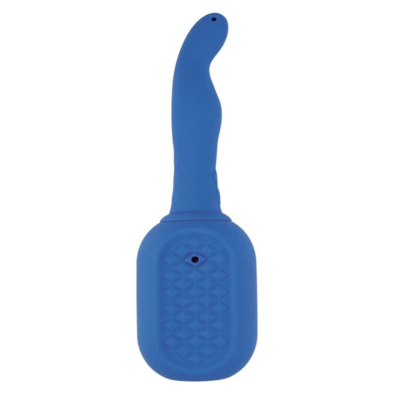 VIBRATING ANAL DOUCHE BLUE