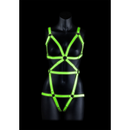OUCH! GLOW IN THE DARK FULL BODY HARNESS M/L