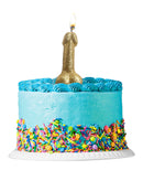 GOLD GILTTER PENIS CANDLE