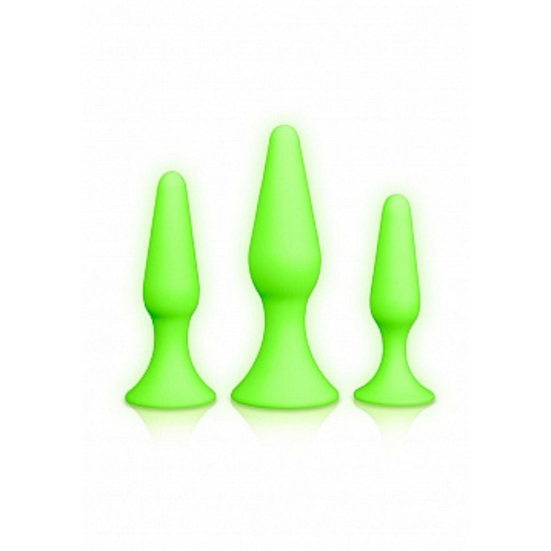 OUCH! GLOW IN THE DARK PLUG SET