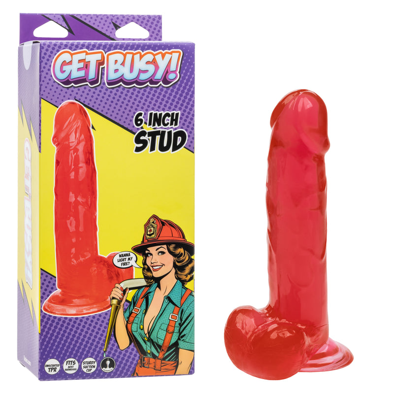 GET BUSY! FIREMAN 6" DILDO