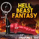 CREATURE C*CKS HELL HOUND KEYCHIAN
