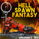 CREATURE C*CKS FIRE DRAGON KEYCHIAN