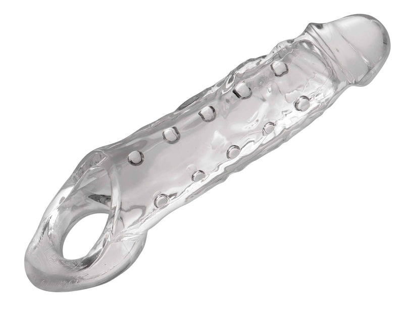 SIZE MATTERS CLEARLY AMPLE PENIS ENHANCER SLEEVE CLEAR