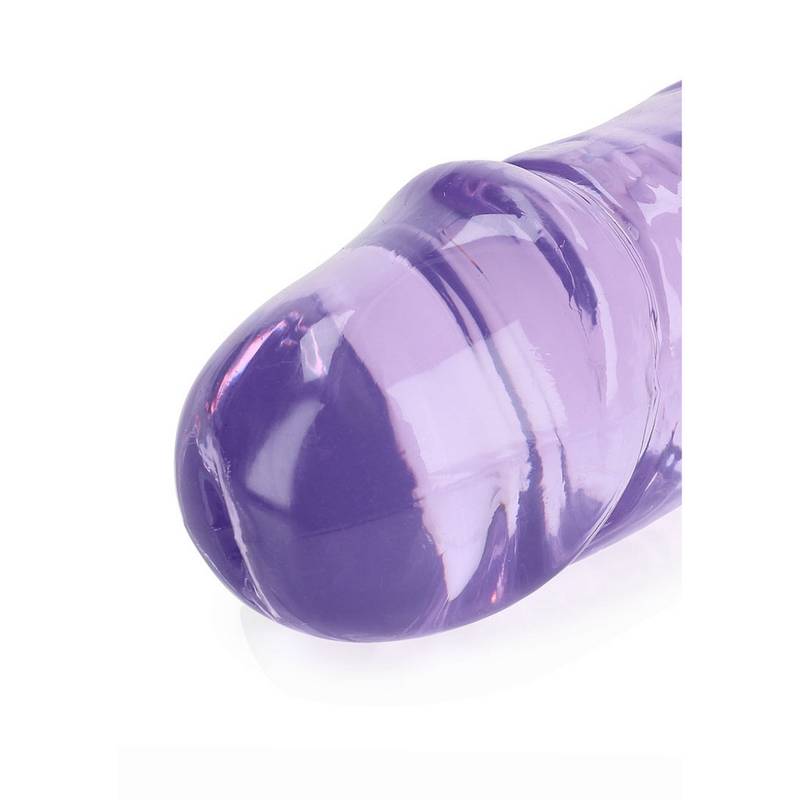 REALROCK 18" DOUBLE ENDED DILDO PURPLE