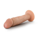 DR SKIN PLUS 6" POSABLE DILDO VANILLA