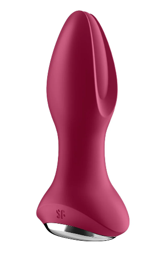 SATISFYER ROTATOR VIBRATING PLUG 2+ RED