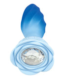 GODDESS REMOTE CONTROL ROTATING JEWEL BLUE PLUG