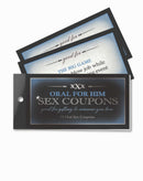 ORAL SEX FOR HIM COUPON BOOK