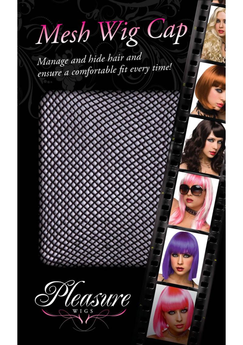 WIG CAP BLACK MESH