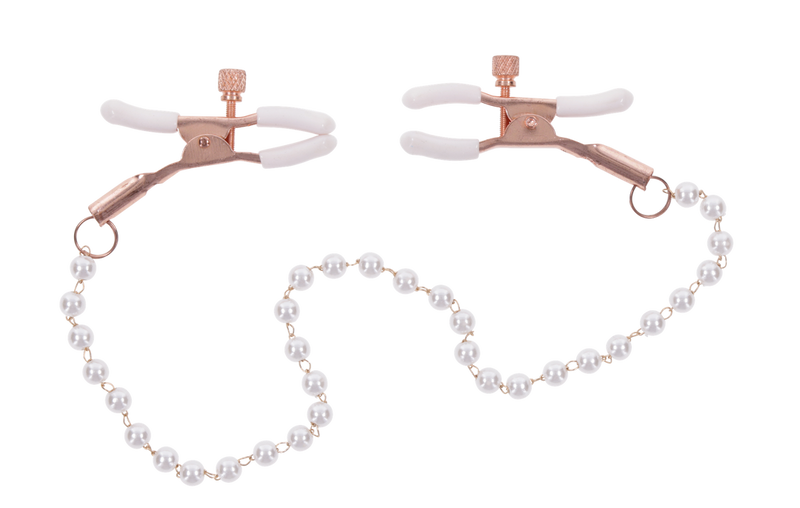 PEACHES & CREAM PEARL NIPLE CLAMPS