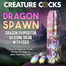 CREATURE COCKS DRAGON SPAWN OVIPOSITOR DILDO WITH EGGS