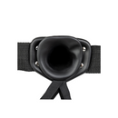 REALROCK 6" HOLLOW STRAP ON BLACK