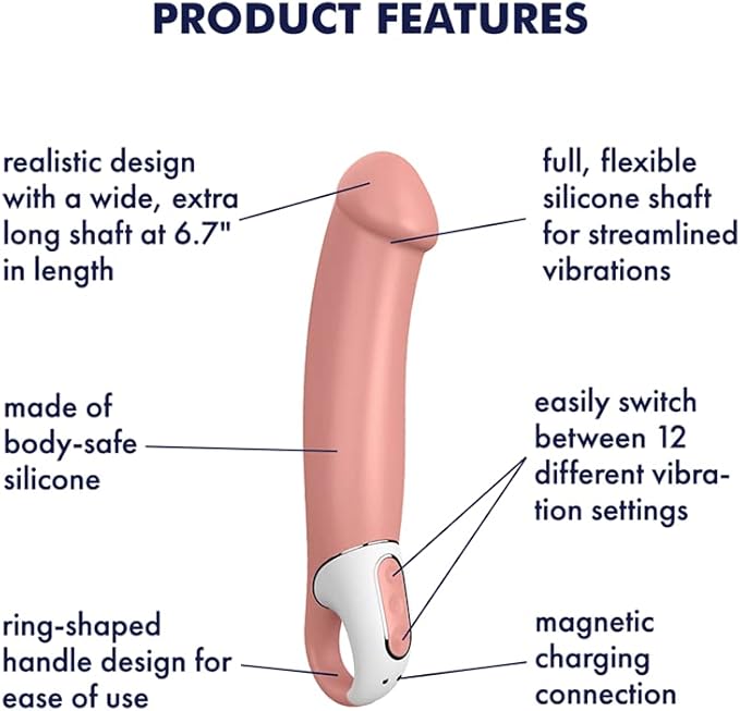 SATISFYER MASTER VIBE TAN