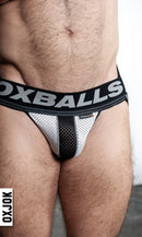 OXJOK AIRMESH JOCK WHITE LARGE