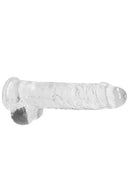 REALROCK 9" DILDO CLEAR