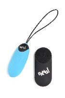 BANG! GROOVED EGG WITH REMOTE BLUE