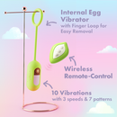 BLOOMING BLISS 4PC MINI WAND EGG VIBRATIOR WITH REMOTE