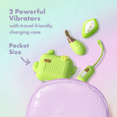 BLOOMING BLISS 4PC MINI WAND EGG VIBRATIOR WITH REMOTE